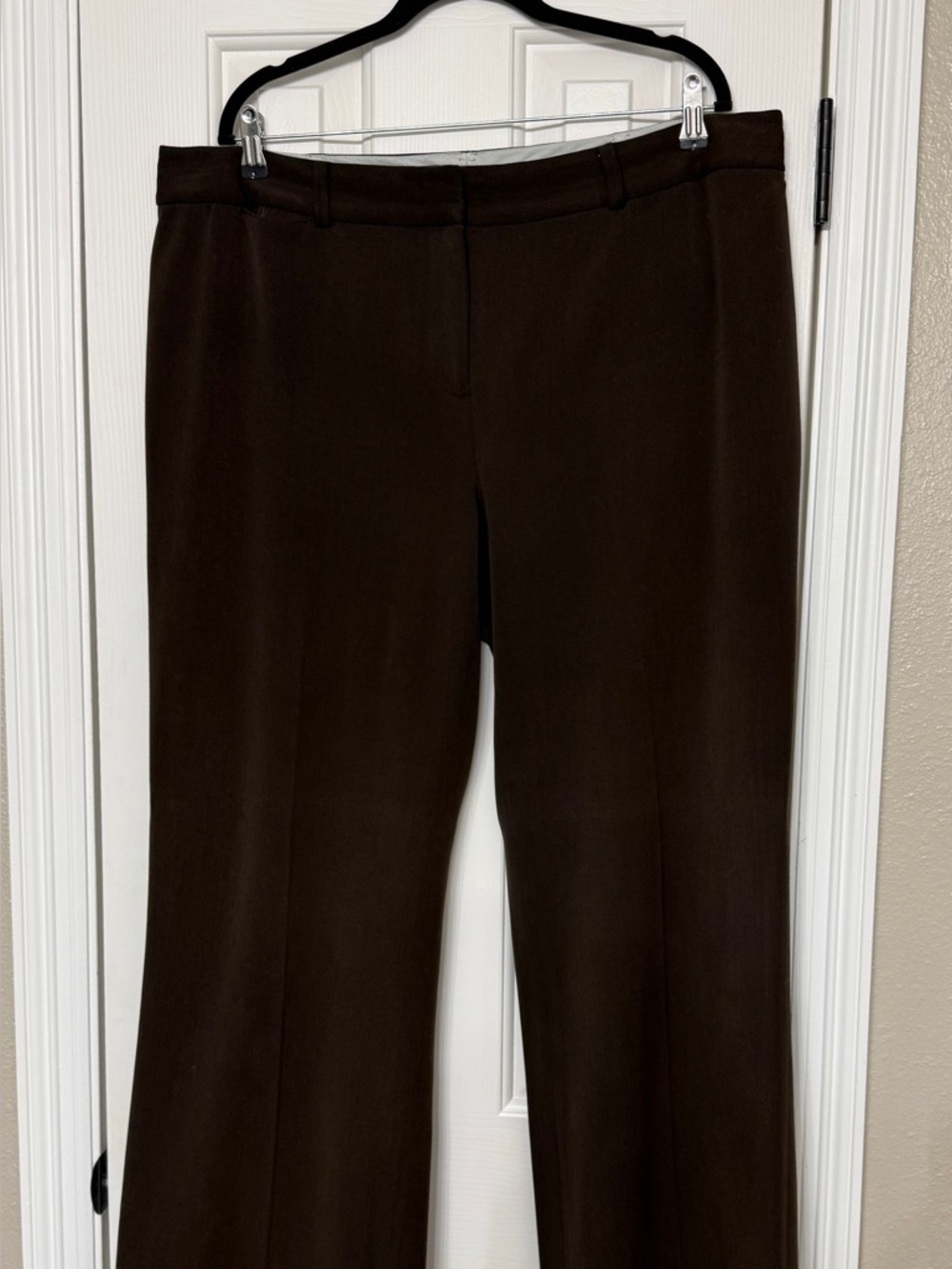 Lane Bryant Dark Brown Dress Trousers